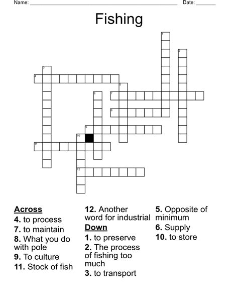 fish type crossword clue